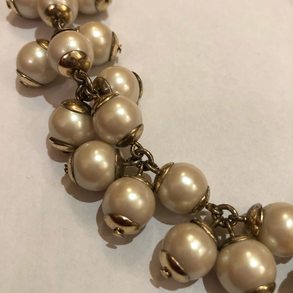 JCrew Pearl Cluster Statement Necklace - Picture 2 of 2